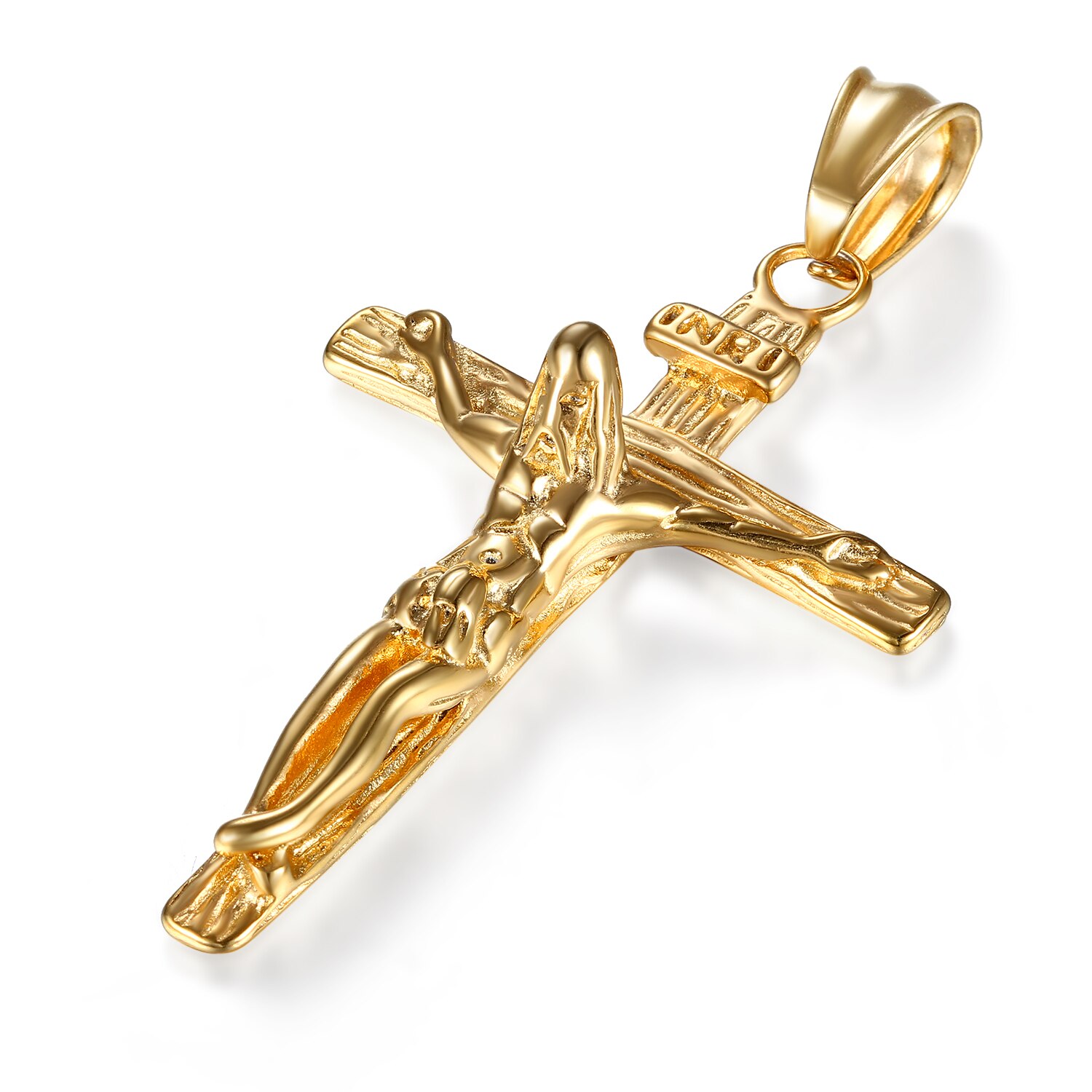Zilver Kleur Jezus Christus Crucifix Hanger Kettin Vicedeal zilver-kleur-jezus-christus-crucifix-hanger-kettin-vicedeal