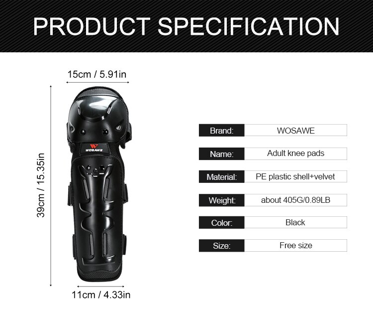 Motorcyle Knee Protector Elbow Pads Mountain Bike Downhill Knee Guard Resistant MTB Protection Motocross Elbow Knee Support