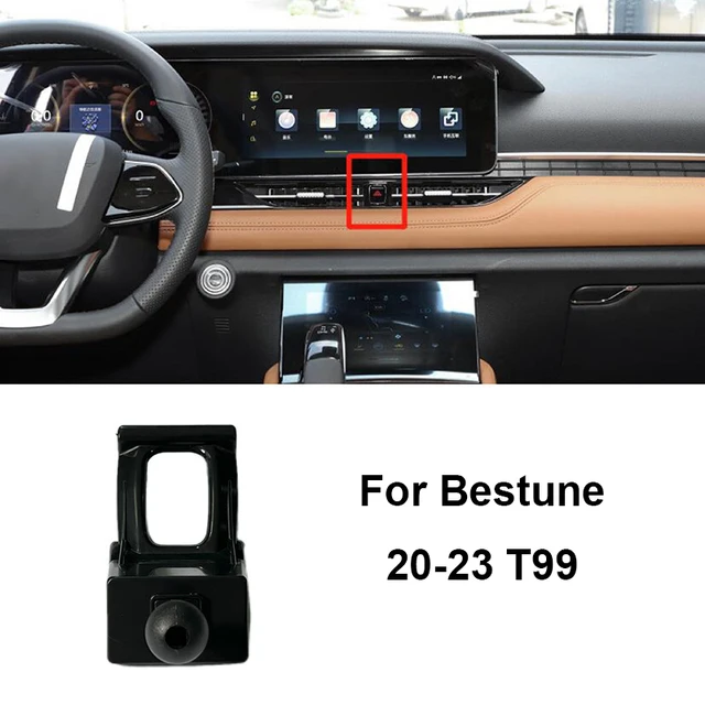 Auto Mobiele Telefoon Houder Voor Bestune B30 B50 B70 S X40 T33 T55 T77 T99 Speciale Ontluchter Mount Bracket Mobiele telefoon Houder Base: Roze