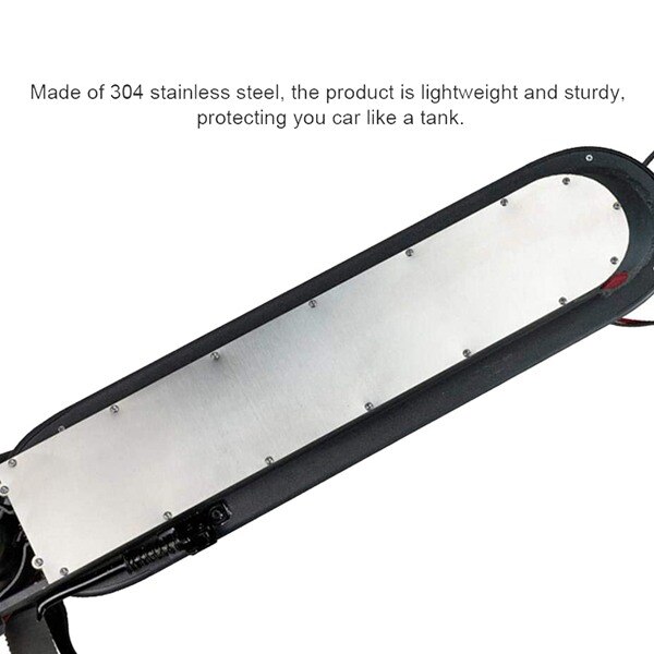 Electric Scooter Aluminum Chassis Protection Metal Guard Plate Armor Battery Bottom Cover for Ninebot Max G30