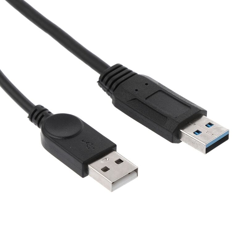 USB 2.0 A Male to USB Female 2 Double Dual Power Supply USB Female Splitter Extension Cable HUB Charger for Printers Accessories