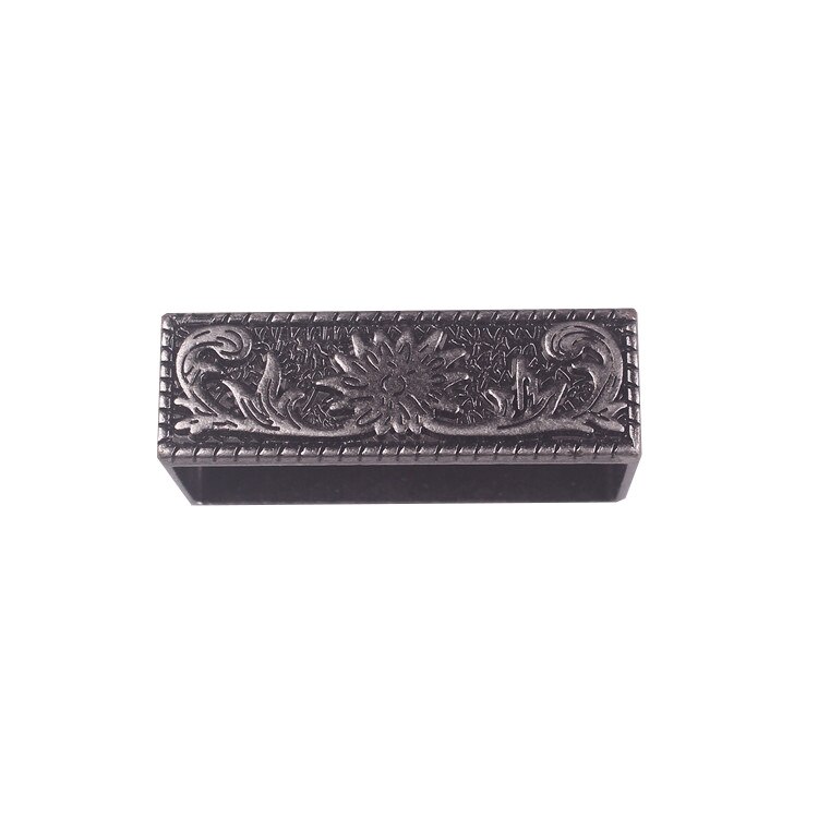 3 pcs onderdelen/set vintage carve patroon metalen handmake DIY leather craft riem gesp set antiek zilver kleur