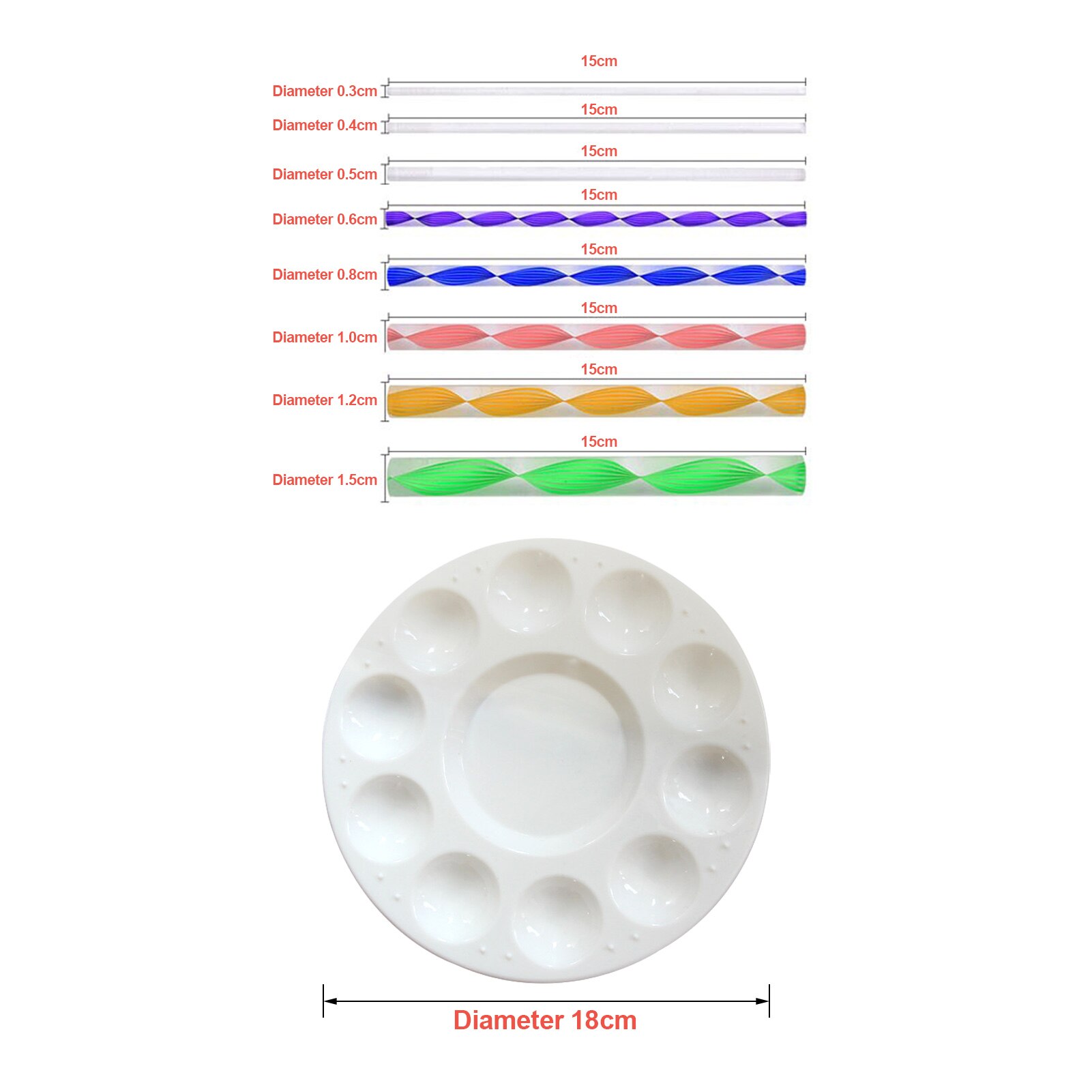 41 Piece Mandala Dotting Tools DIY Painting Stencils Ball Palette Paint Brushes Multifunction Embossing Dot Kit for Canvas Rock