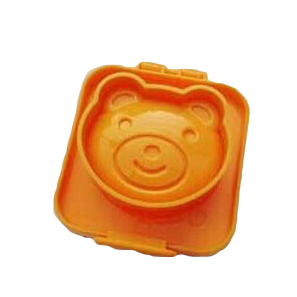 1Pcs Gekochtes Ei Form Niedliche Cartoon 3D Ei Ring Form Bento Maker Cutter Dekorieren Ei Werkzeug