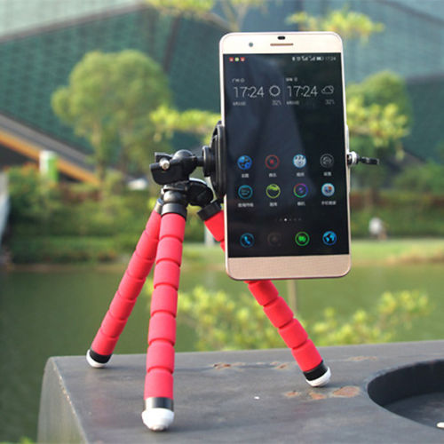 2 IN 1 Tripods tripod for phone Mobile camera holder Clip smartphone monopod tripe stand octopus mini tripod stativ for phone