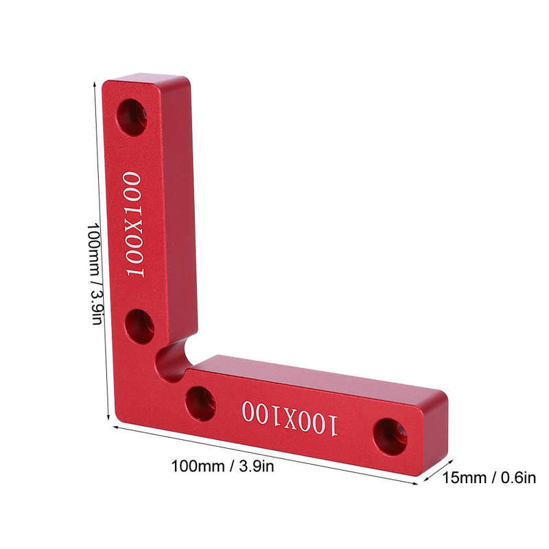 L-Shape Right Angle Ruler Positioning Ruler Welding for Wood Metal Right Angle 90 Degree Welding