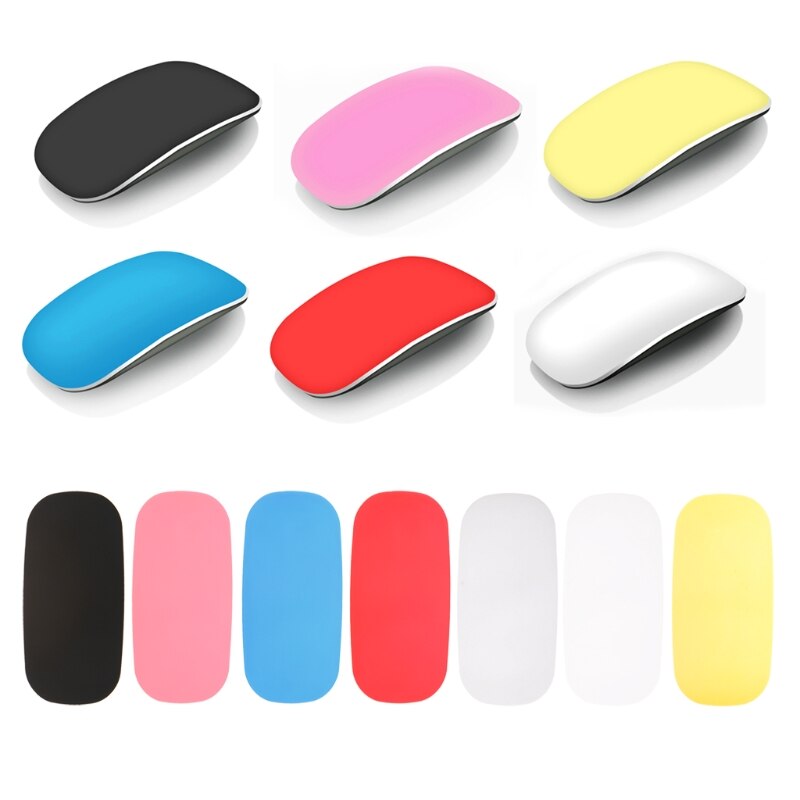 1pc Silicone Mouse Skin Mouse Cover for Apple Magic Mouse Cover Protector Film