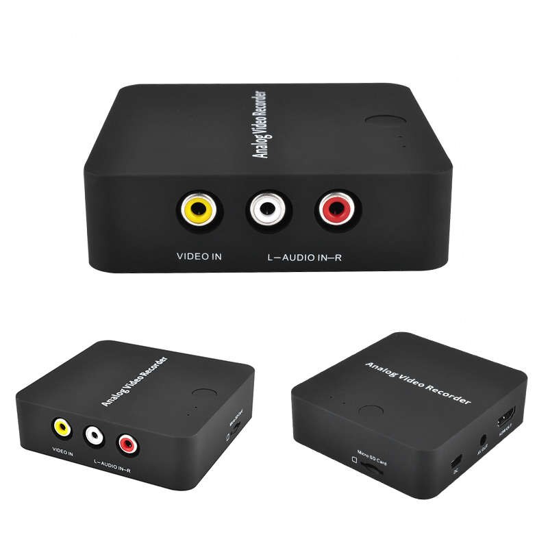 272 vhs zu Digital Konverter Av Video Recorder Gerät Für Hallo8 Vcr Dvd Dvr Camcorder Band Medien Analog Datei Digitizer
