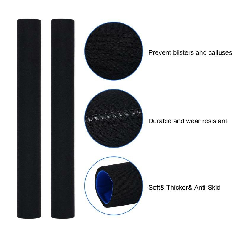 1 Paar Roeispaan Cover Houder Zachte Paddle Grips Voorkomen Blaren Roeiboot Beschermende Kayak Kano SAL99