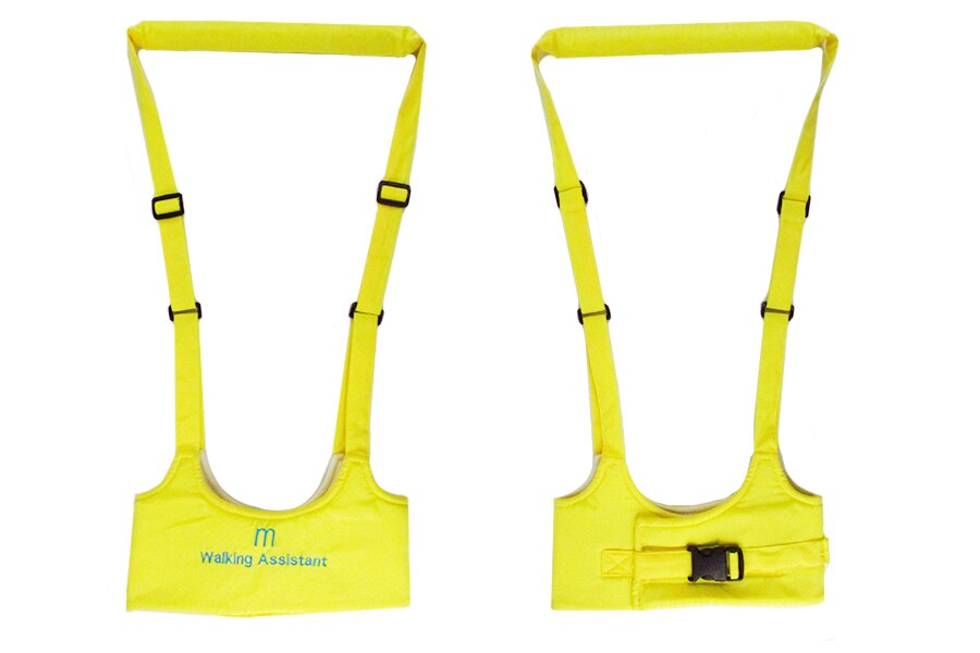Imbracatura sicura per bambini imbracatura ragazzo apprendimento imbracatura da passeggio cura aiuto per neonati cintura da passeggio: giallo