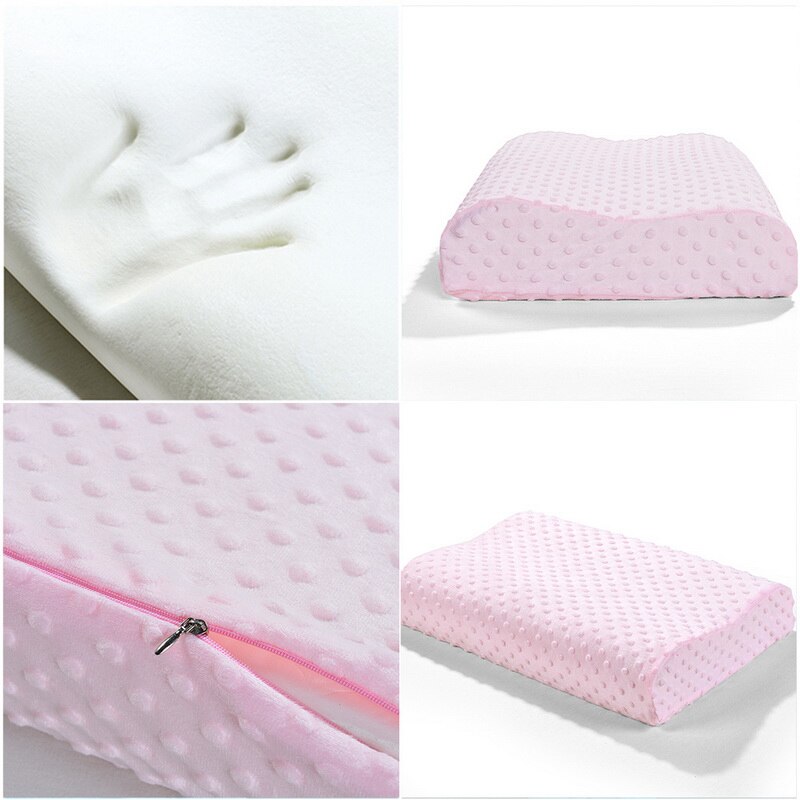 DIDIHOU 3 Farben Memory Foam Kissen Orthopädische Kissen Latex Hals Kissen Faser Langsam Rebound Weiche Kissen Massager Gesundheit Zervikale