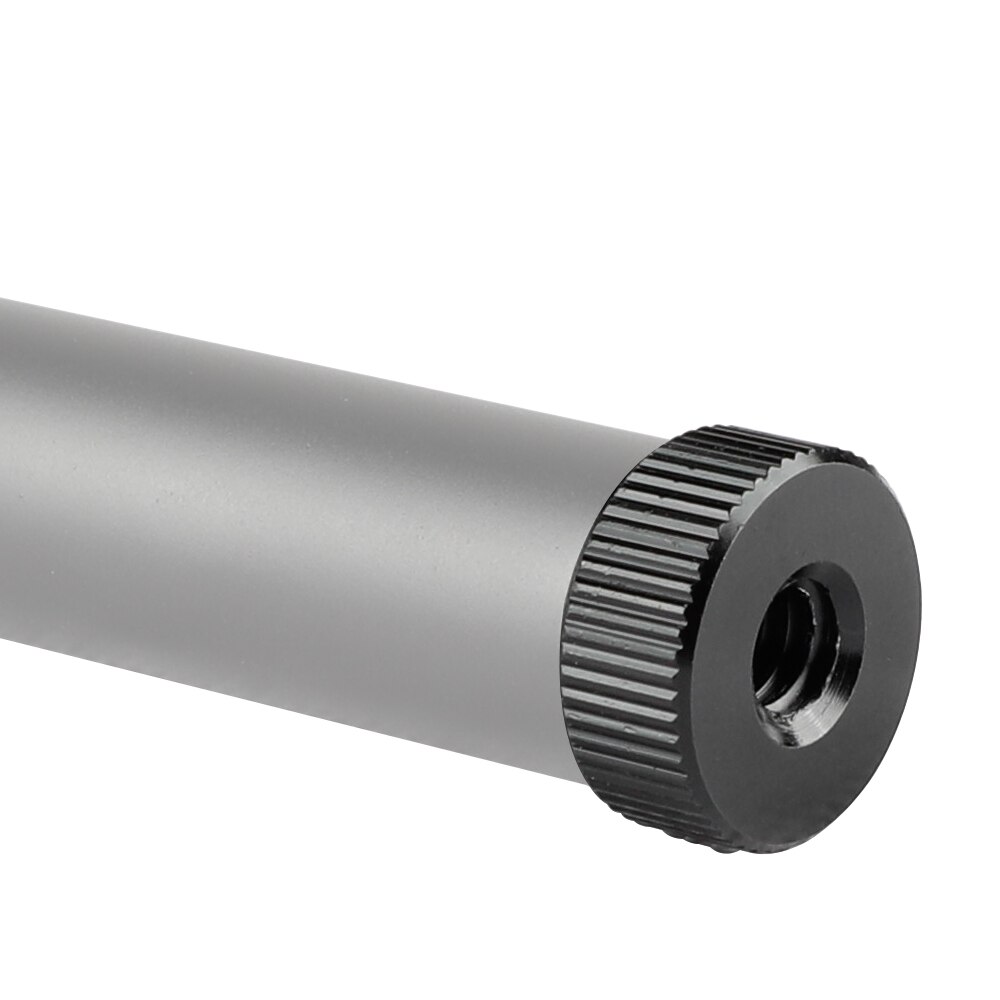 CAMVATE 2 Pieces 15mm Rod Plug M12 Male To 1/4"-20 Female Screw Adapter For Standard M12 Inner Threaded 15mm Rod Connecting