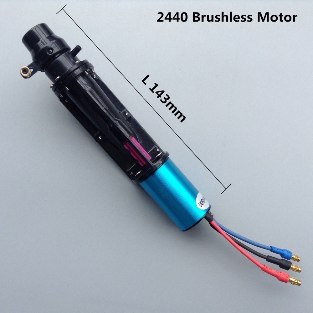 Turbo de 15mm con agujero de barco RC con accesorio de Motor sin escobillas 2440 Pieza de chorro