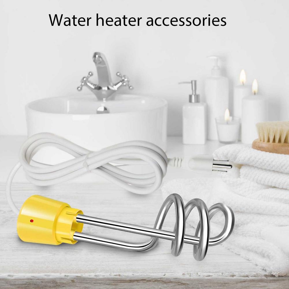 1500W 110V Swimming Pool Water Heater Portable Stainless Steel Quick Heating Electric Immersion Water Boiler