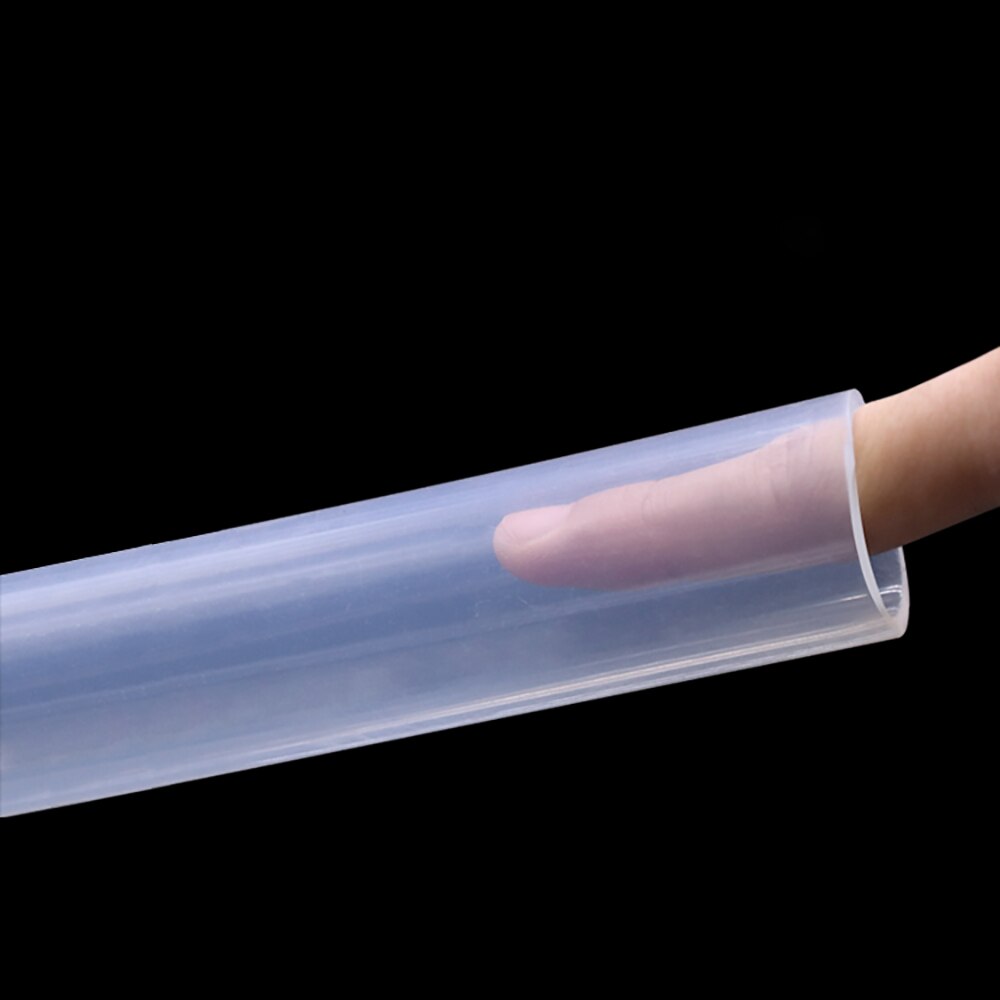 Tubo de silicona transparente para elaboración de cerveza, manguera Flexible de alta temperatura, para acuario, aire 9/10/12/16/25MM, 1 metro