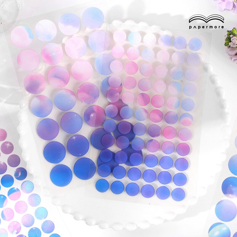 188 Pcs Ronde Kleur Codering Cirkel Dot Sticker Labels Verschillende Stijl Ronde Sticker Voor Planner Plakboek Diy Craft Decoratie