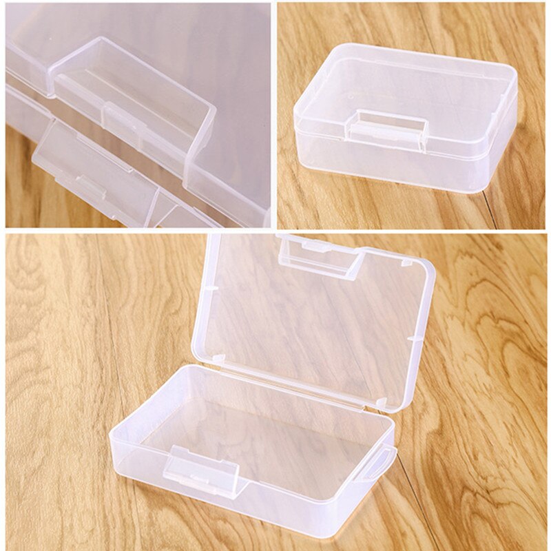 Sieraden Display Praktische Toolbox Plastic Container Doos voor Gereedschap Case Schroef Naaien Boxe Transparante Component Schroef Opbergdoos