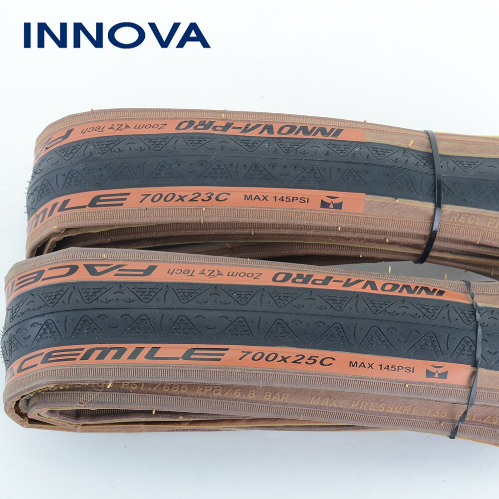 INNOVA bicycle tire 700 700 x 23C 25C 120TPI Kevlar anti puncture road bike tyres ultralight 210g Racing tires folding 700C