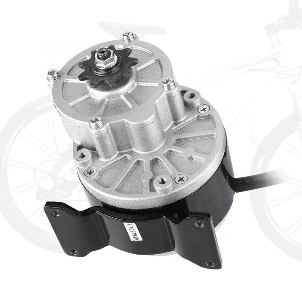 24V 250W DC Motor Regulator Motor Controller Bicycle Modified Parts Metal Gear 1016 Reduction Brushed Motor E-bike Parts