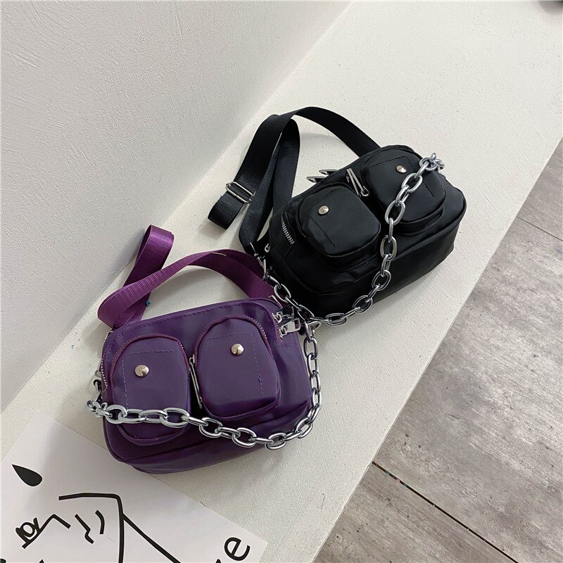 Women's Bag Running Bag Messenger Bag Summer Chest Bag Chain Mini Bag Women's Bag YUBAI