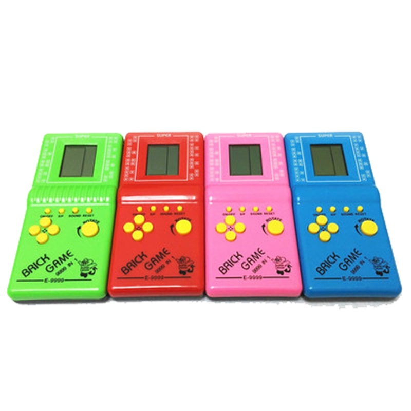 Jeugd Reminiscence Klassieke Tetris Brick Game Handheld Game Machine Kids Game Machine Mini Speelgoed Beste Cadeau Voor Kinderen