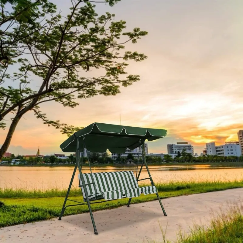 Schommelstoel Top Cover Waterdichte Luifel Vervanging Regendicht Luifel Tuin Outdoor Hangmat Schommel Verstoorde Zonnescherm Protectoer