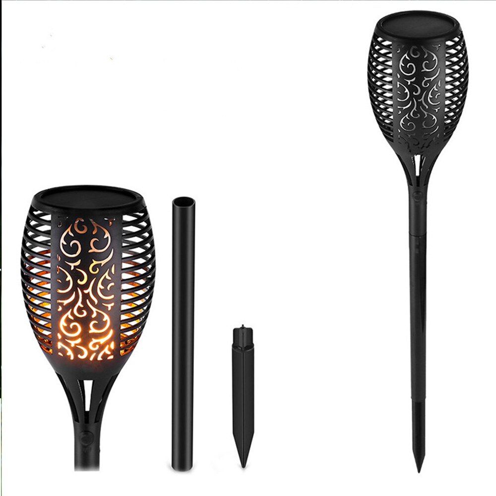 LEADLY LED Solar Flame Light Lamp Waterproof Garden Decoration Landscape Lawn Lamp Path Lighting Torch Home Outdoor Spotlight
