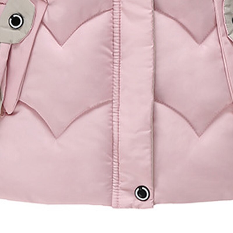 Menoea enfants manteau d'extérieur pour enfants vestes à capuche pour filles hiver vêtements rembourrés de coton enfant en bas âge filles vêtements chauds