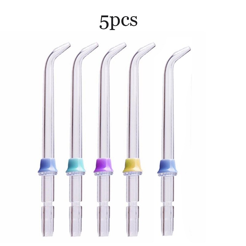 10pcs Replacement Tips Attachment Heads for for waterpik WP-100 WP-450 WP-250 WP-300 WP-660 WP-900 Water Flosser: White
