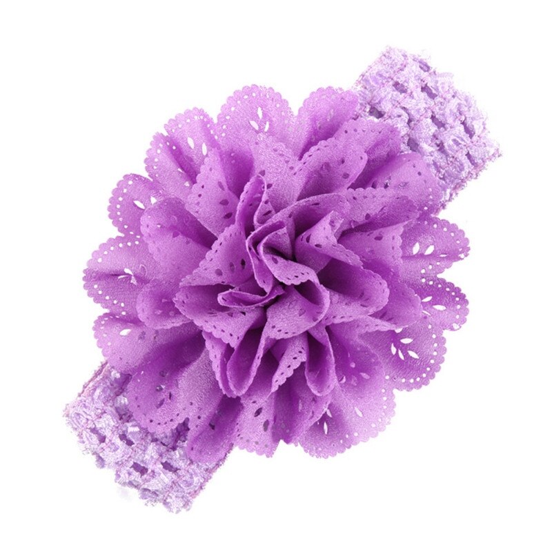 Stijlvolle Peuter Hoofddeksels Infant Kinderen Meisje Baby Hoofdband Peuter Bloem Haarband M2