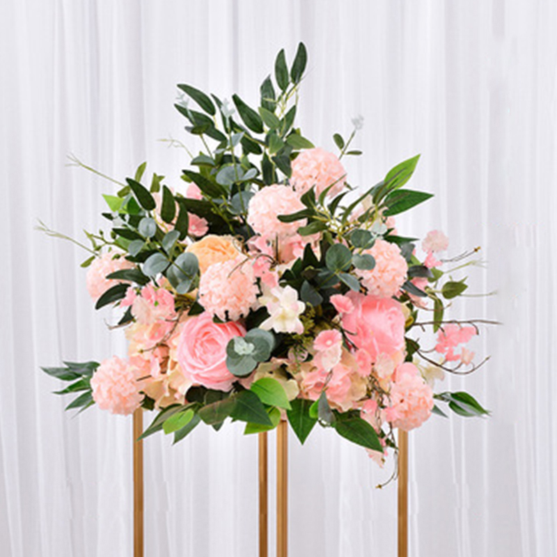 Kunstseide Blumen Ball für Hochzeits feier Dekoration Bühne Anzeige Fenster Dekoration Simulation Blume Hochzeit Zubehör: Gelb