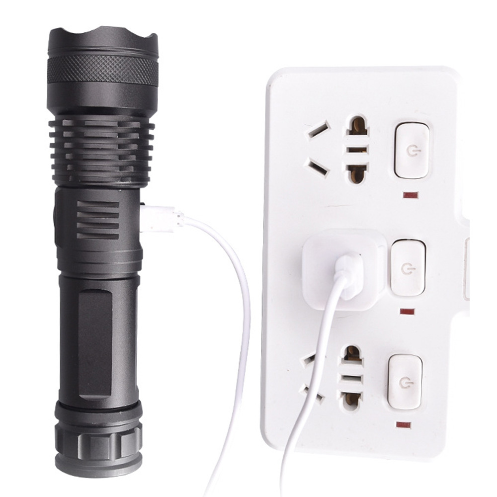 Xhp50 Super Bright Flashlight Micro Protable Usb Zoom Led Torch Camping Outdoor Activity Flashlight Bright Lantern Beloved