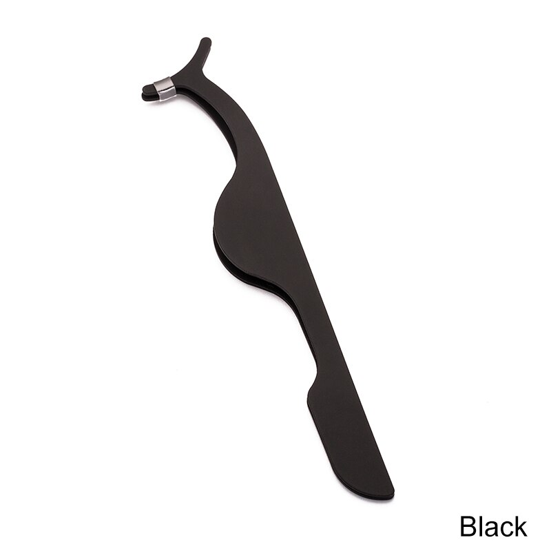 Wimpers Pincet Kleur Wimpers Curler Makeup Tools Lash Curler Nipper Rvs Golden Metal Beauty Cosmetica Instrument: black