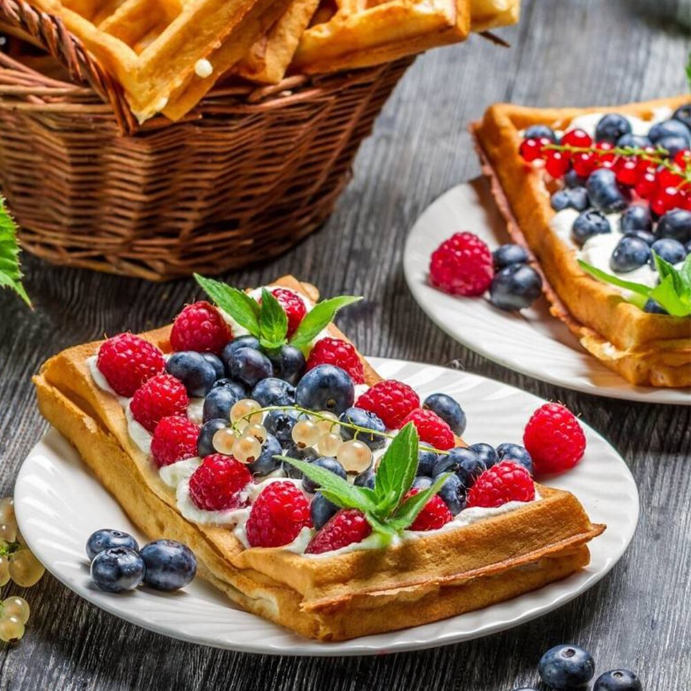 Silicone Cake Molds Bakeware Non-Stick Baking Pastry Tools DIY Pan Waffle Chiffon Jelly Pudding Mousse Red Kitchen accessories