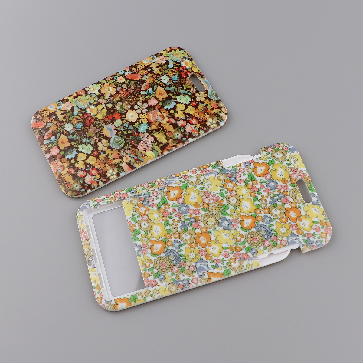 Flowers Series Bright Floral Lanyards Neck Strap Mobile Phone Rope Credit Card Cover Card Sleeve Accessories