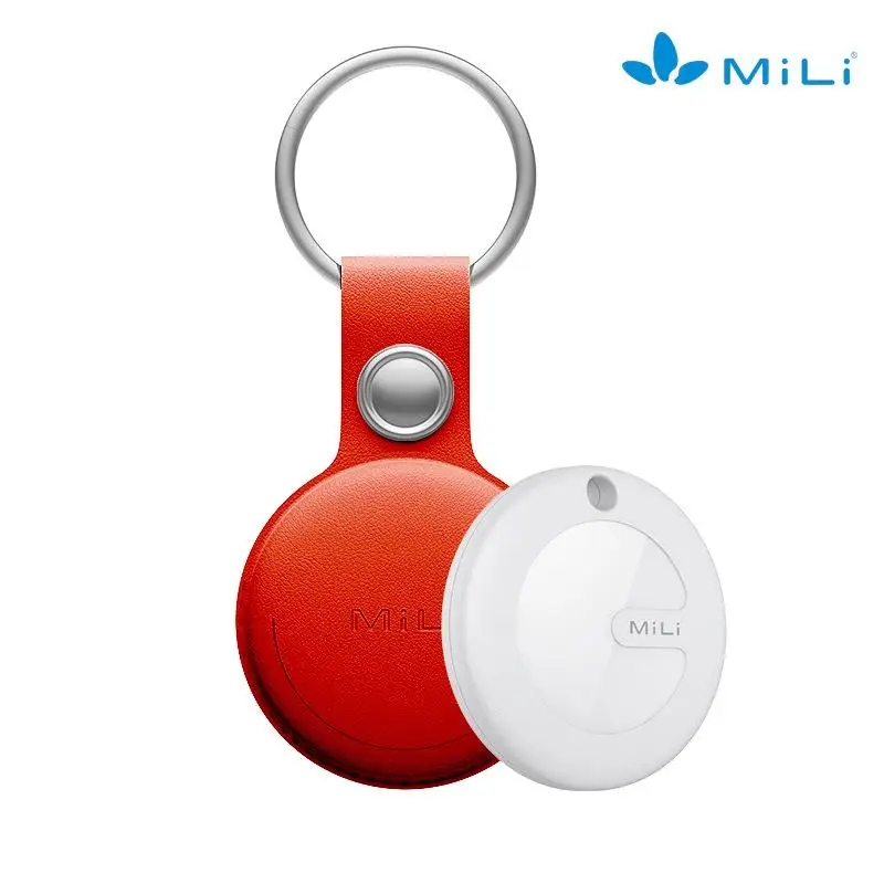 Mili MiTag Bluetooth Tracker Go For IOS System Buscador de artículos y funciona con Google encuentra mi dispositivo AirTag Nuevas llegadas en 2025: Rojo