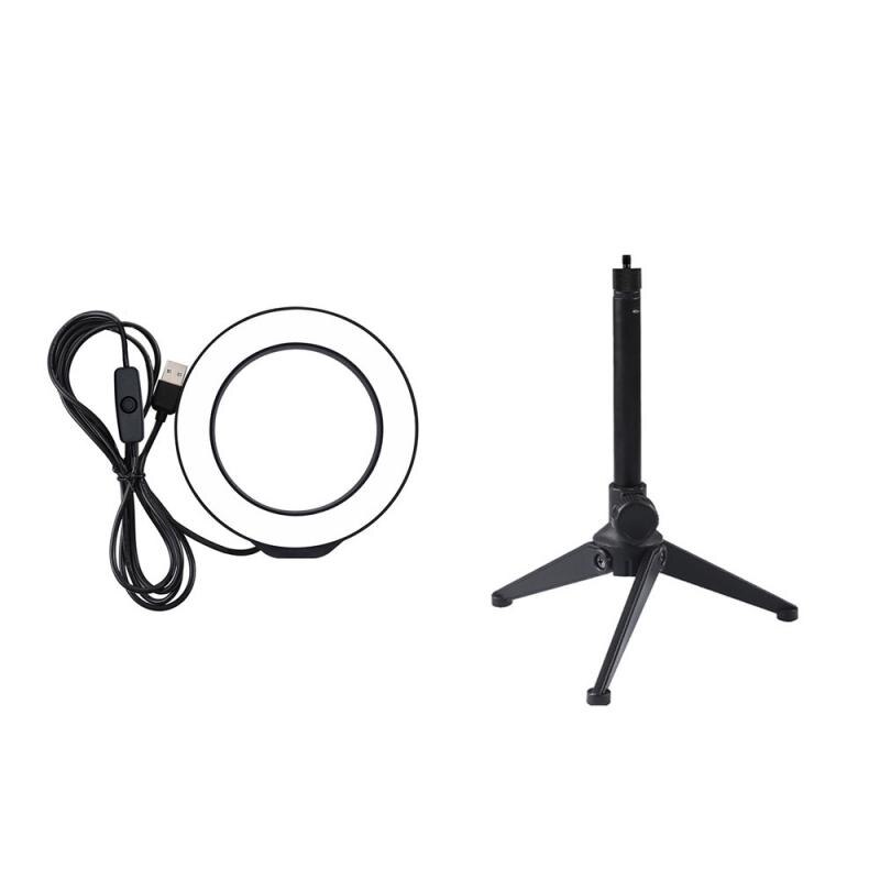 4,7 Zoll 12cm 421b USB LED Ring Rekord Fotografie Video Licht Für draussen-einstellen Foto Licht/Füllung Licht drinnen/Porträt: stativ einstellen