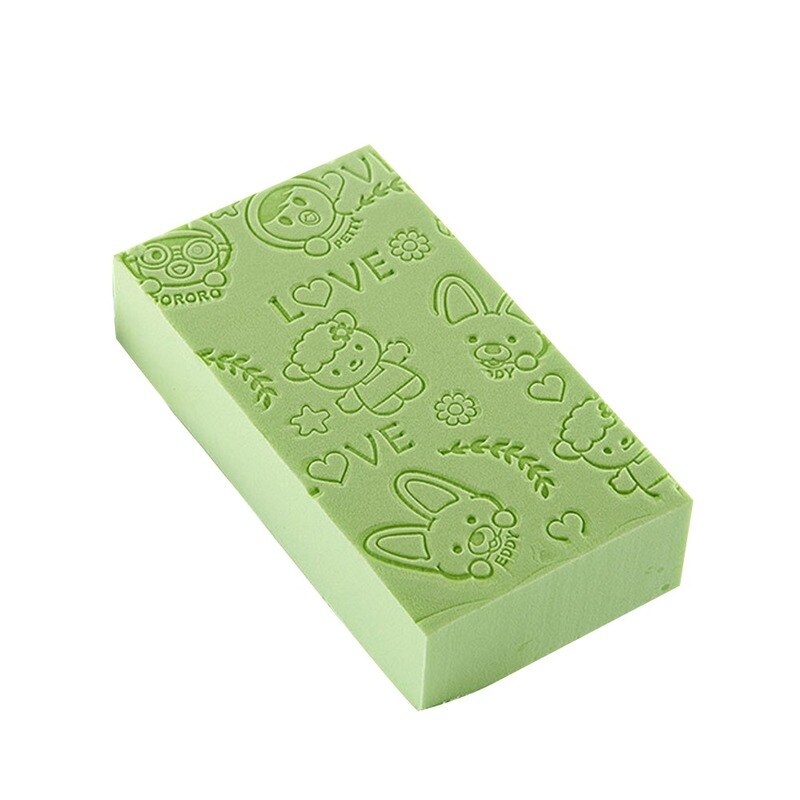 Bath Sponge Body Dead Skin Remover Exfoliating Massager Cleaning Shower Brush Peeling Sponge for Washing for The Body for Adults: green