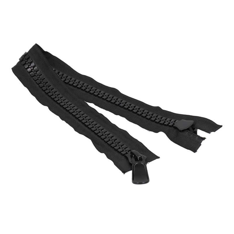 Tienda de campaña con cremallera grande de plástico para acampada, tienda de campaña para senderismo, con tirador de extremo abierto, con cremalleras para accesorios de costura DIY: 61cm
