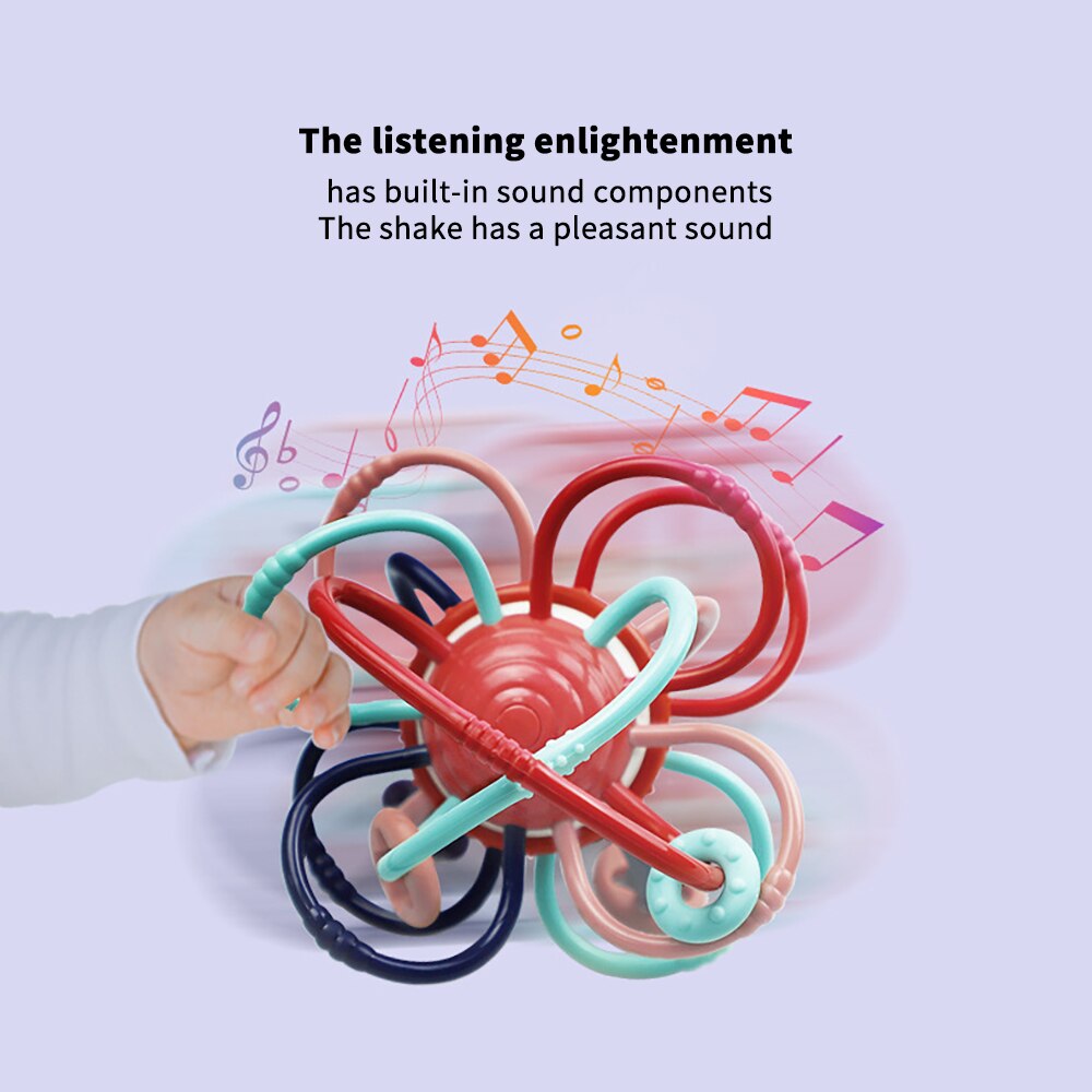 Rammelaars Mobiele Naar Bed Baby Speelgoed Bell Zacht Plastic Activiteit Game Bal Leuke Crib Wandelwagen Baby Speelgoed