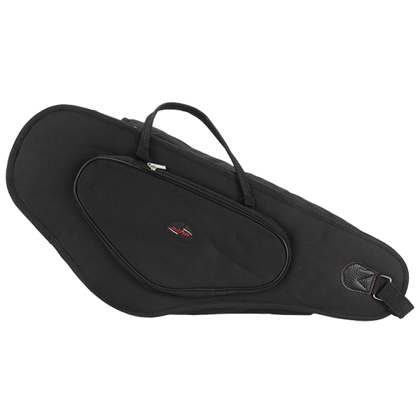 DUOER 600D étui de sac de Saxophone étanche matelassé Double fermeture à glissière avec poche bandoulière réglable