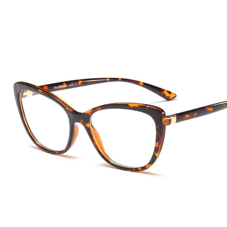 MARC Frame Eyeglass Clear lens Women Cat eye Square Glasses Resin Transparent Eyewear Personality Purple 95185 1