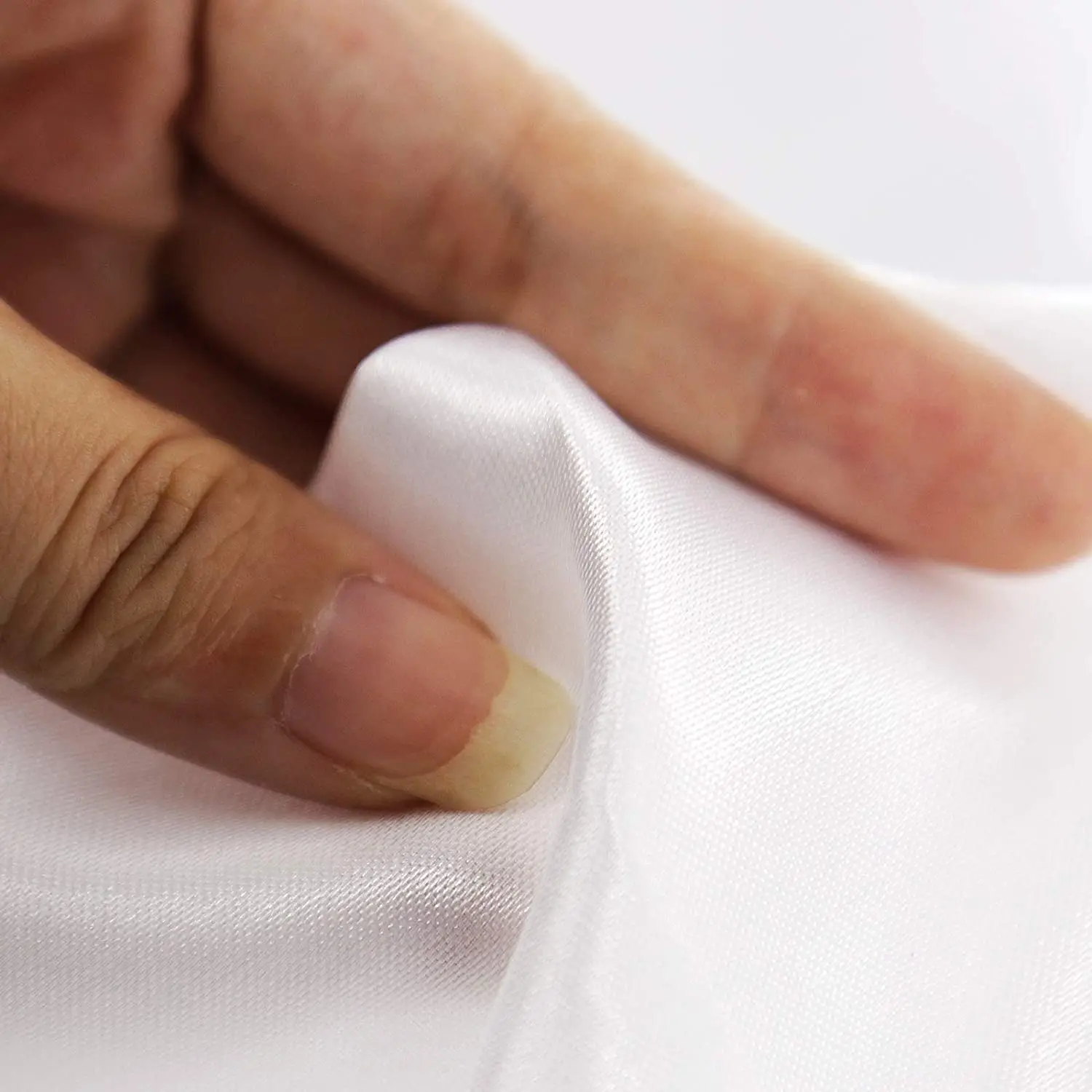 Rectangle Satin Tablecloth Wedding Table Cloth White Christmas Baby Shower Birthday Events Banquet Decor Dining Table Boda