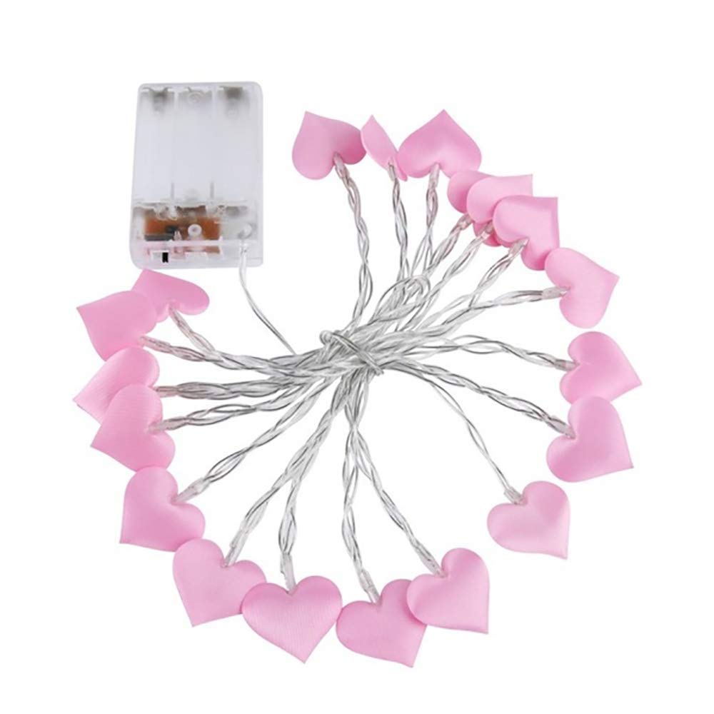 Wedding Decoration LED Love Heart String Lights for Xmas Garland Party Christmas Pink Girl Romantic Fairy Lights