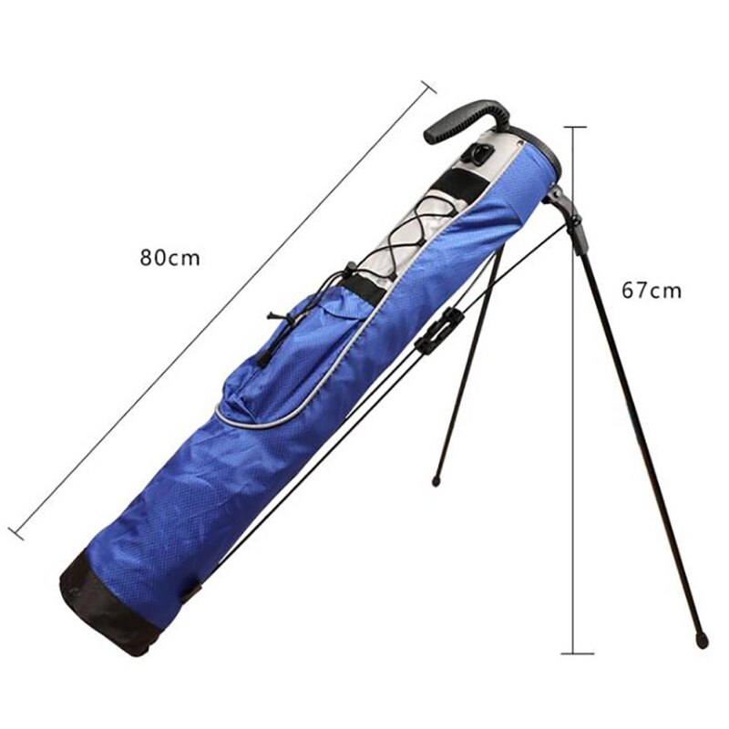 Large Capacity Portable Golf Stand Bag Standard Lightweight Waterproof Support Package For Outdoor Sports