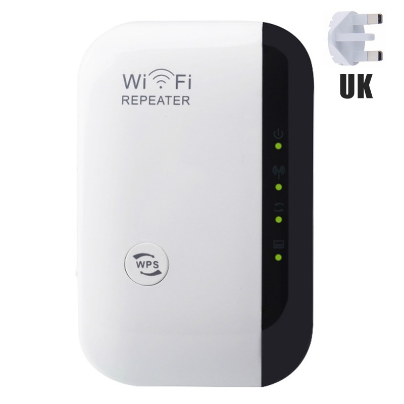 300 mbps langaton-n ap -alue 802.11 wifi-verkon toistimen signaalilaajennuksen tehostin puo 88: Uk -pistoke