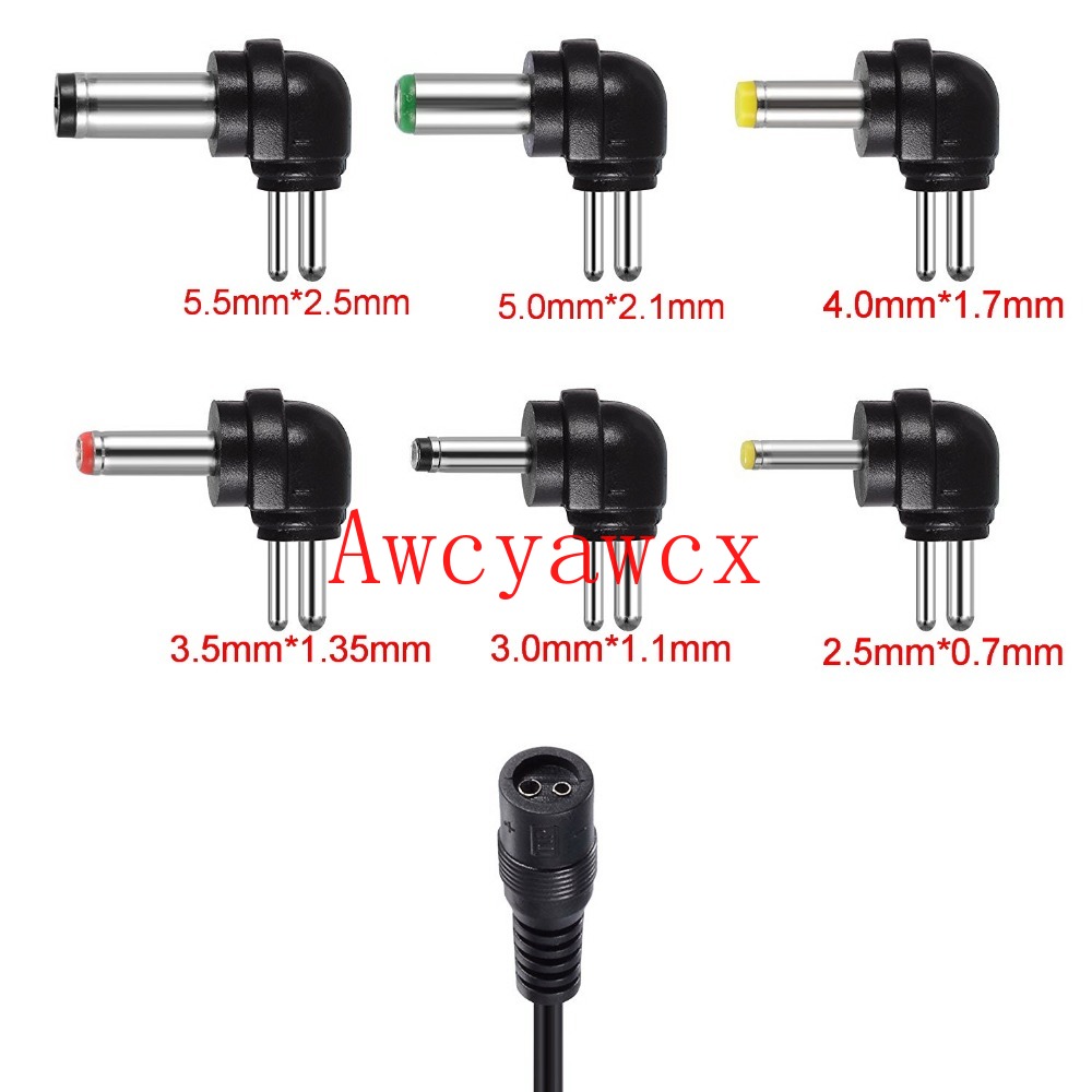 30W Universal AC Wall Plug Power Adapter 3v 4.5v 5v 6v 7.5v 9v 12v 2.5A 2500mA charger with 6pieces tip Switching power supply