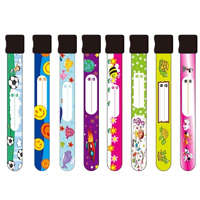 1Pc Children Travel Outdoor Safe Anti-lost Wristband Safety ID Identity Bracelet For Kids Adjustable Waterproof Wrist Strap