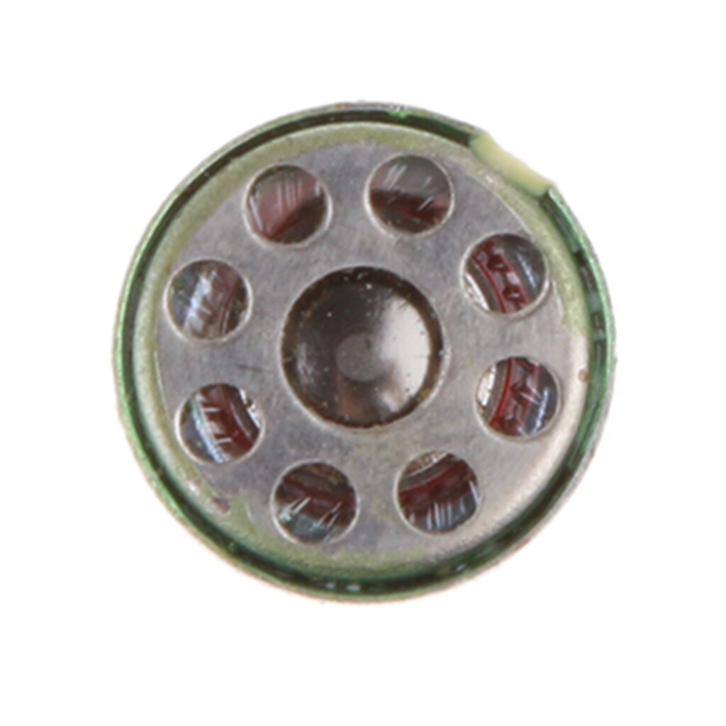 Altavoz redondo delgado de trompeta, altavoz pequeño de 32ohm, 2mw ~ 3mw, 4,0mm x 10mm, con imán para auriculares, auricular intrauditivo de titanio