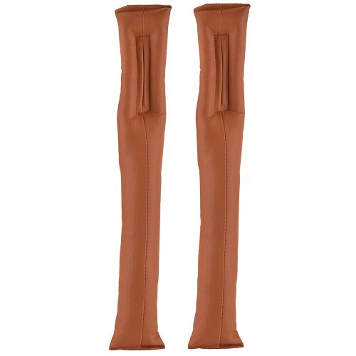 2 Pc Auto Lekvrije Pad Voor Bmw E39 E46 E90 E53 F34 F10 Auto Kussen Zetel Stopper Lekvrij Mat gap Filler Tuning Auto Accessoires: Bruin
